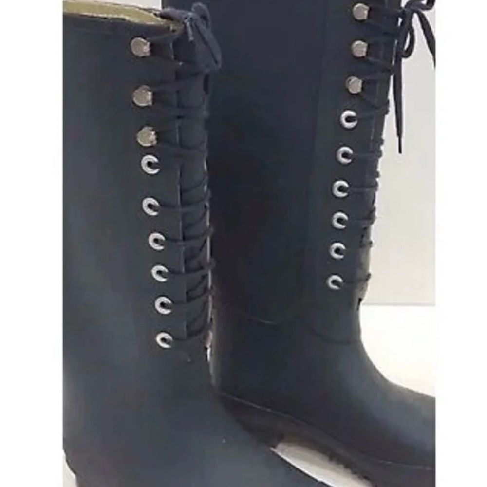 Noa Noa Rubber Boots l' ESS Rubber Boot  Blue Size: 8-8.5